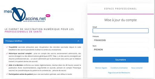 Étape 1 - Authentification CPS